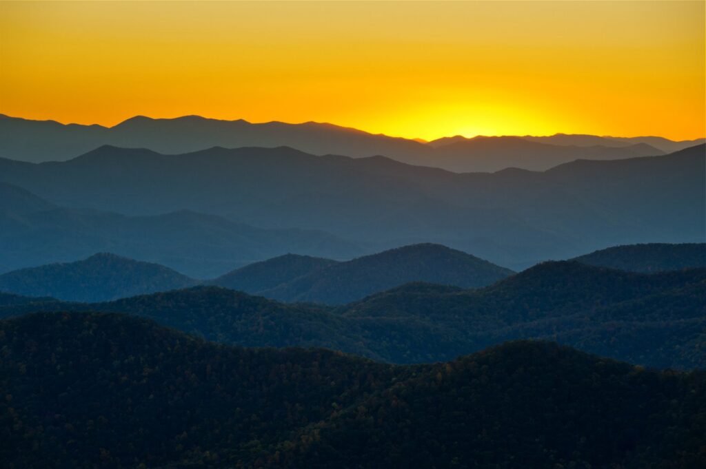 Blue-mountians-Sunset
